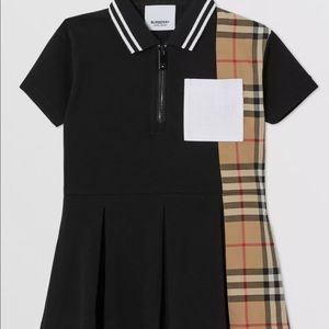 Serena polo vintage check dress (for baby)